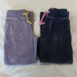 Mini Boden velour sweatpants, lot, sz 6